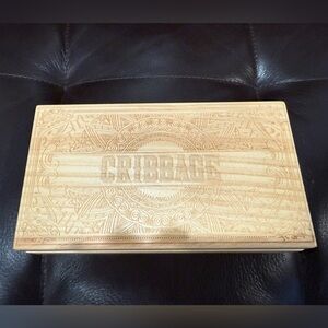 Wooden Cribbage Board